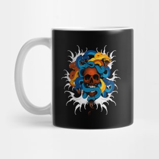 Skull And Snakes Mug